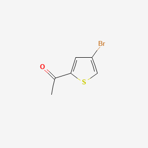 Chemical structure of 2-Acetyl-4-bromothiophene