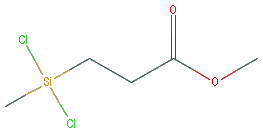 Chemical structure of 2-ACETOXYETHYLMETHYLDICHLOROSILANE