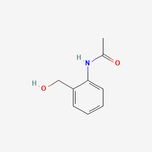 Chemical structure of 2-Acetamidobenzyl Alcohol
