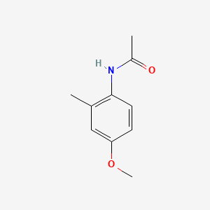 Chemical structure of 2-Acetamido-5-methoxytoluene
