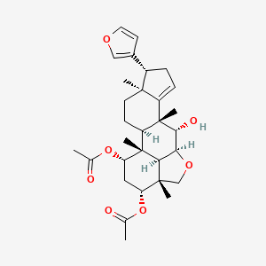 Chemical structure of 27-O-acetyl-withaferin A