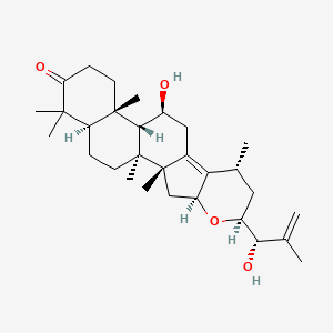 Chemical structure of 25-Anhydroalisol F