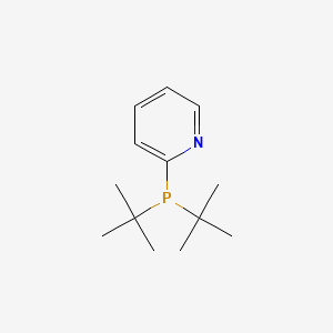 Chemical structure of 2-(Di-tert-butylphosphanyl)pyridine