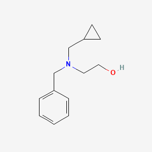 Chemical structure of 2-[Benzyl(cyclopropylmethyl)amino]ethanol