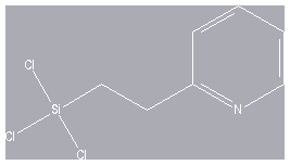Chemical structure of 2-[2-(TRICHLOROSILYL)ETHYL]PYRIDINE