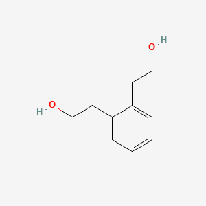 Chemical structure of 2-[2-(2-hydroxyethyl)phenyl]ethanol