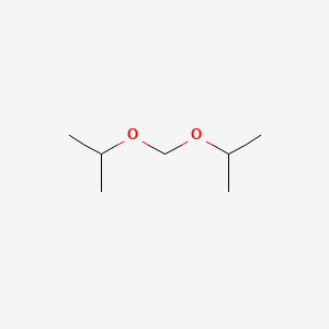 Chemical structure of 2-[(propan-2-yloxy)methoxy]propane