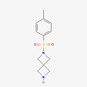 Chemical structure of 2-Tosyl-2,6-diazaspiro[3.3]heptane
