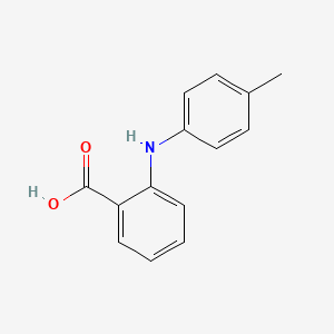 Chemical structure of N-(4-Methylphenyl)anthranilic acid