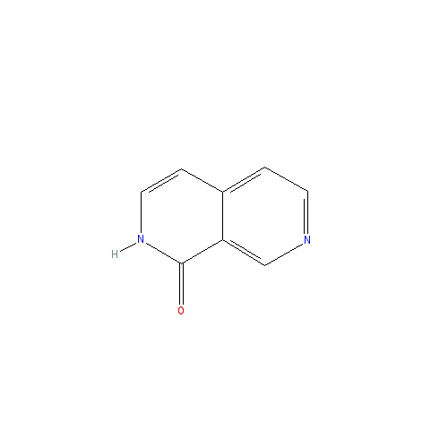 Chemical structure of 2,7-Naphthyridin-1(2H)-one