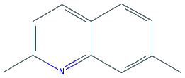 Chemical structure of 2,7-Dimethylquinoline