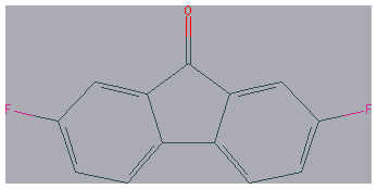 Chemical structure of 2,7-Difluoro-9H-fluoren-9-one