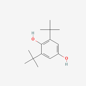 Chemical structure of 2,6-Di-tert-butylhydroquinone