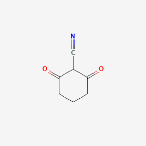 Chemical structure of 2,6-Dioxocyclohexanecarbonitrile