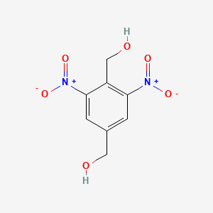 Chemical structure of 2,6-Dinitro-1,4-benzenedimethanol