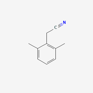Chemical structure of 2,6-Dimethylphenylacetonitrile