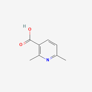 Chemical structure of 2,6-Dimethylnicotinic acid