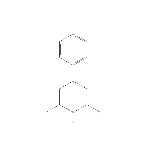 Chemical structure of 2,6-Dimethyl-4-phenylpiperidine