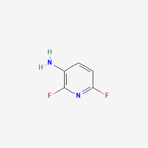 Chemical structure of 2,6-Difluoropyridin-3-amine