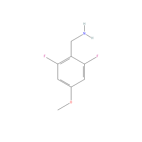 Chemical structure of 2,6-Difluoro-4-Methoxybenzylamine