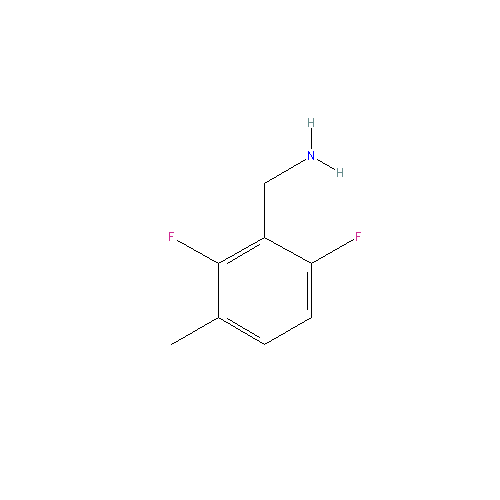 Chemical structure of 2,6-Difluoro-3-Methylbenzylamine