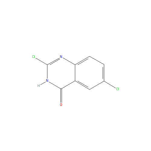 Chemical structure of 2,6-Dichloroquinazolin-4(3H)-one