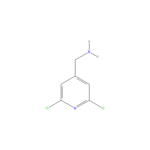 Chemical structure of 2,6-Dichloropyridine-4-methylamine