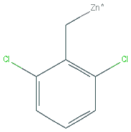 Chemical structure of 2,6-DICHLOROBENZYLZINC CHLORIDE