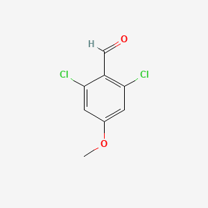 Chemical structure of 2,6-Dichloro-4-methoxybenzaldehyde