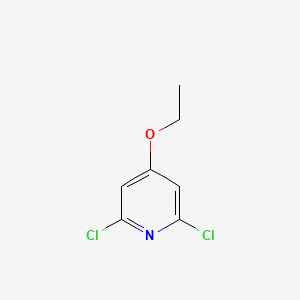 Chemical structure of 2,6-Dichloro-4-ethoxypyridine