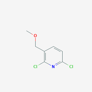 Chemical structure of 2,6-Dichloro-3-methoxymethyl-pyridine