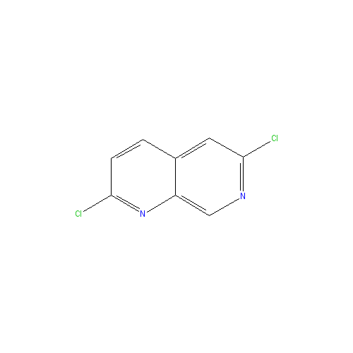 Chemical structure of 2,6-Dichloro-1,7-naphthyridine