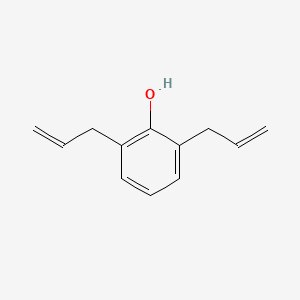 Chemical structure of 2,6-diallylphenol