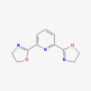 Chemical structure of 2,6-Bis(4,5-dihydrooxazol-2-yl)pyridine