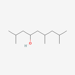 Chemical structure of 2,6,8-Trimethyl-4-nonanol