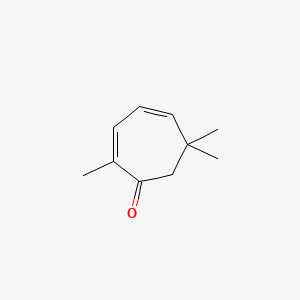 Chemical structure of Eucarvone