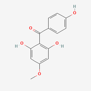 Chemical structure of 2,6,4'-Trihydroxy-4-methoxybenzophenone