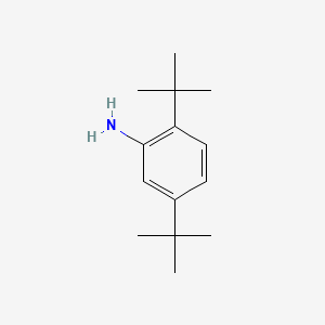 Chemical structure of 2,5-Di-tert-butylaniline