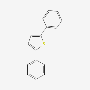 Chemical structure of 2,5-Diphenylthiophene