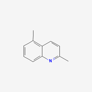 Chemical structure of 2,5-Dimethylquinoline