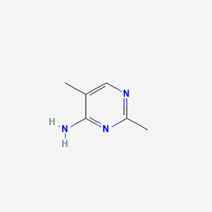 Chemical structure of 2,5-Dimethylpyrimidin-4-amine