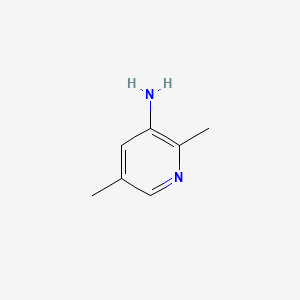 Chemical structure of 2,5-Dimethylpyridin-3-amine