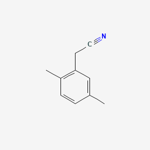 Chemical structure of 2,5-Dimethylbenzyl cyanide