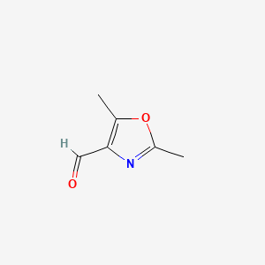 Chemical structure of 2,5-Dimethyloxazole-4-carbaldehyde