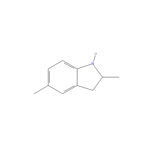 Chemical structure of 2,5-Dimethylindoline