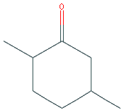 Chemical structure of 2,5-Dimethylcyclohexanone