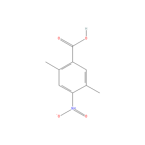 Chemical structure of 2,5-Dimethyl-4-nitrobenzoic acid