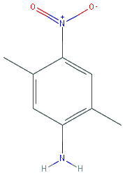 Chemical structure of 4-Nitro-2,5-xylidine