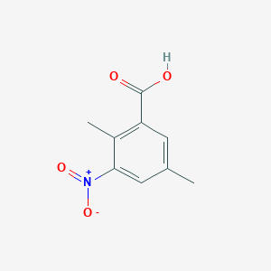 Chemical structure of 2,5-Dimethyl-3-nitrobenzoic acid