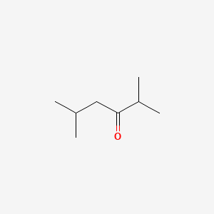 Chemical structure of 2,5-Dimethyl-3-hexanone